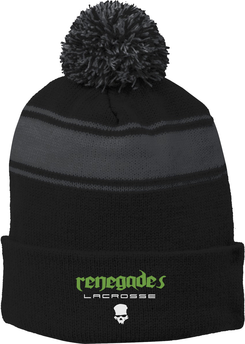 Renegades Lacrosse Pom Pom Beanie