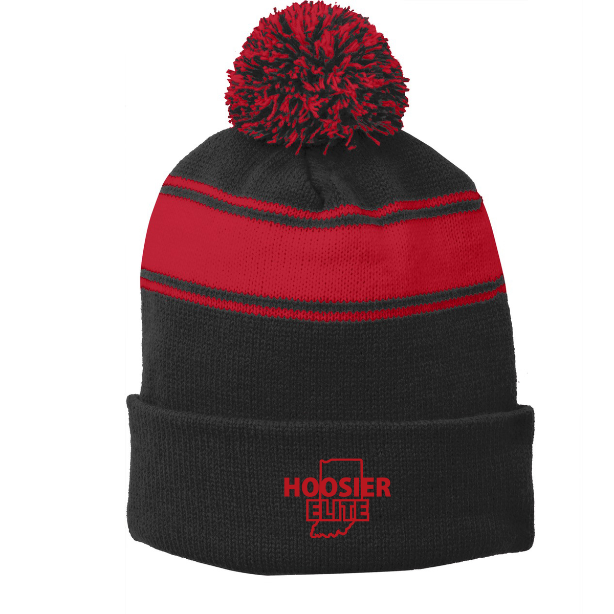 Hoosier Elite Basketball Pom Pom Beanie