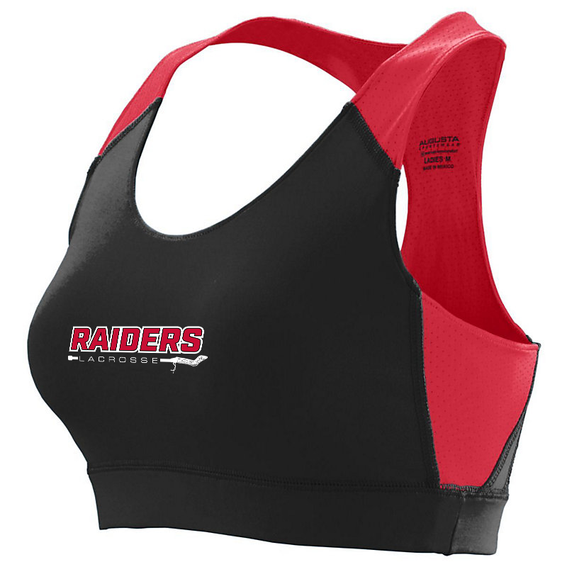 PM Raiders Girls Lacrosse Sports Bra