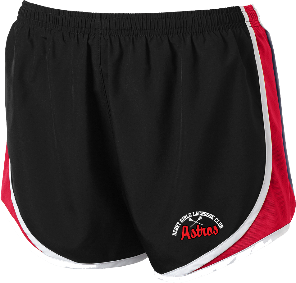 Derry Girl's Lacrosse Women's Black/Red Shorts