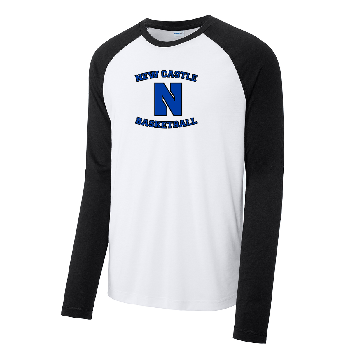New Castle Basketball Long Sleeve Raglan CottonTouch