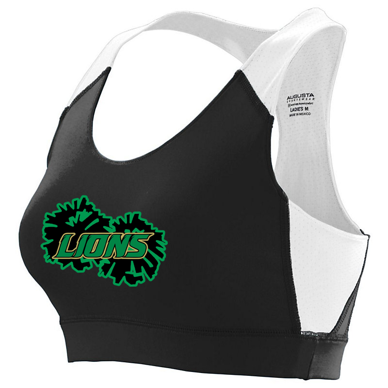 Lanierland Lions Cheer Sports Bra