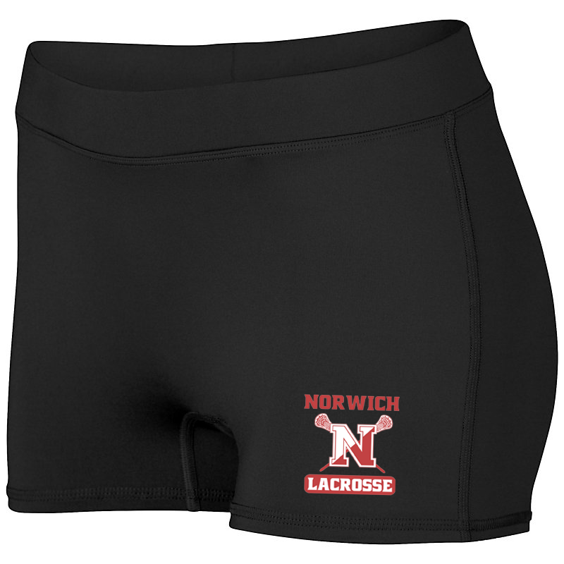 Norwich Youth Lacrosse Women's Black Compression Shorts