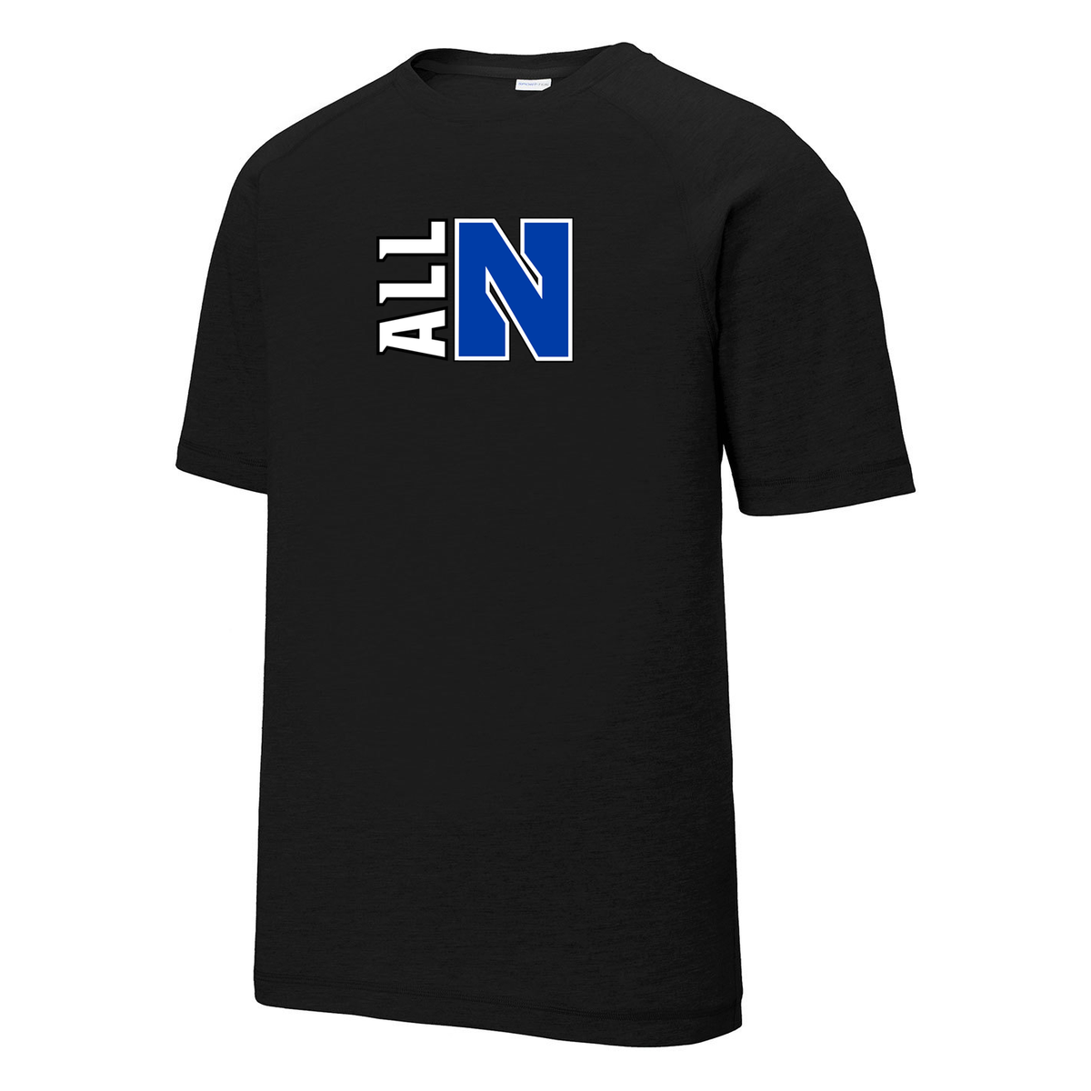 New Castle Basketball Raglan CottonTouch Tee