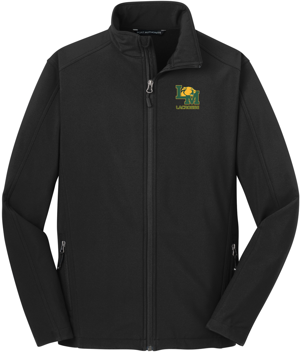 Little Miami Lacrosse Black Soft Shell Jacket