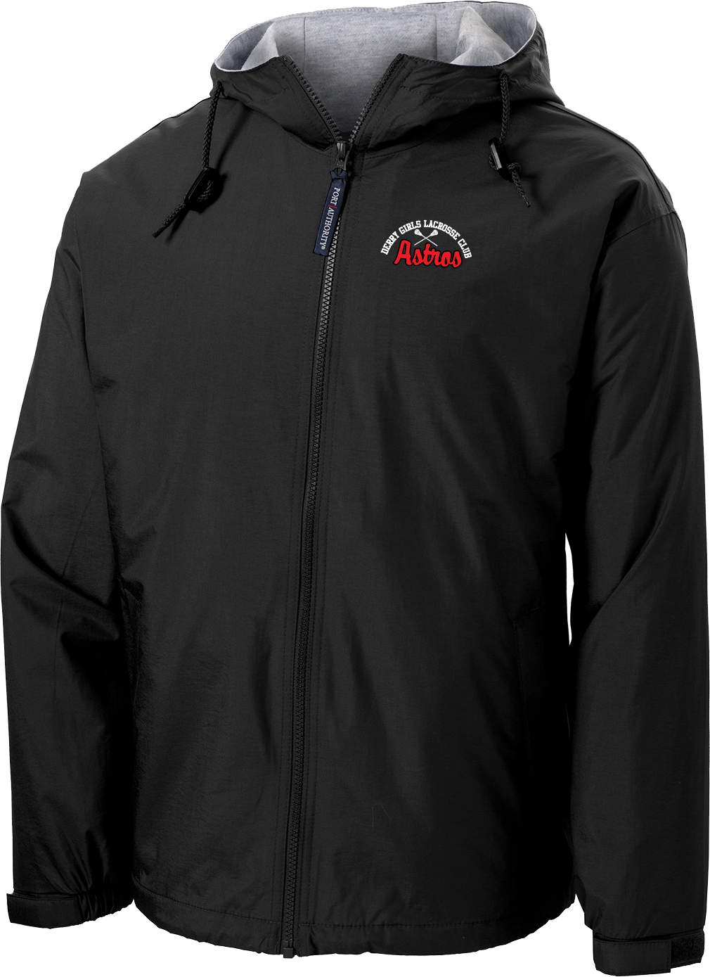 Derry Girls Lacrosse Black Hooded Jacket