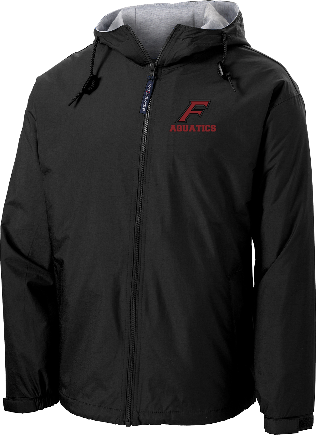 Farmington Aquatics Black Hooded Jacket