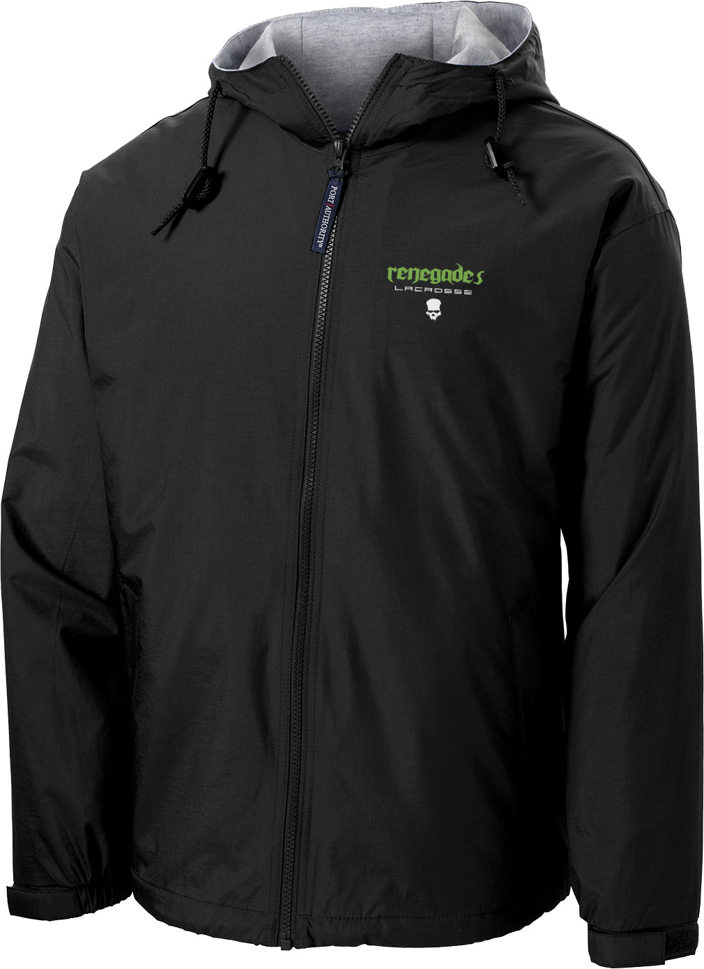 Renegades Lacrosse Black Hooded Jacket