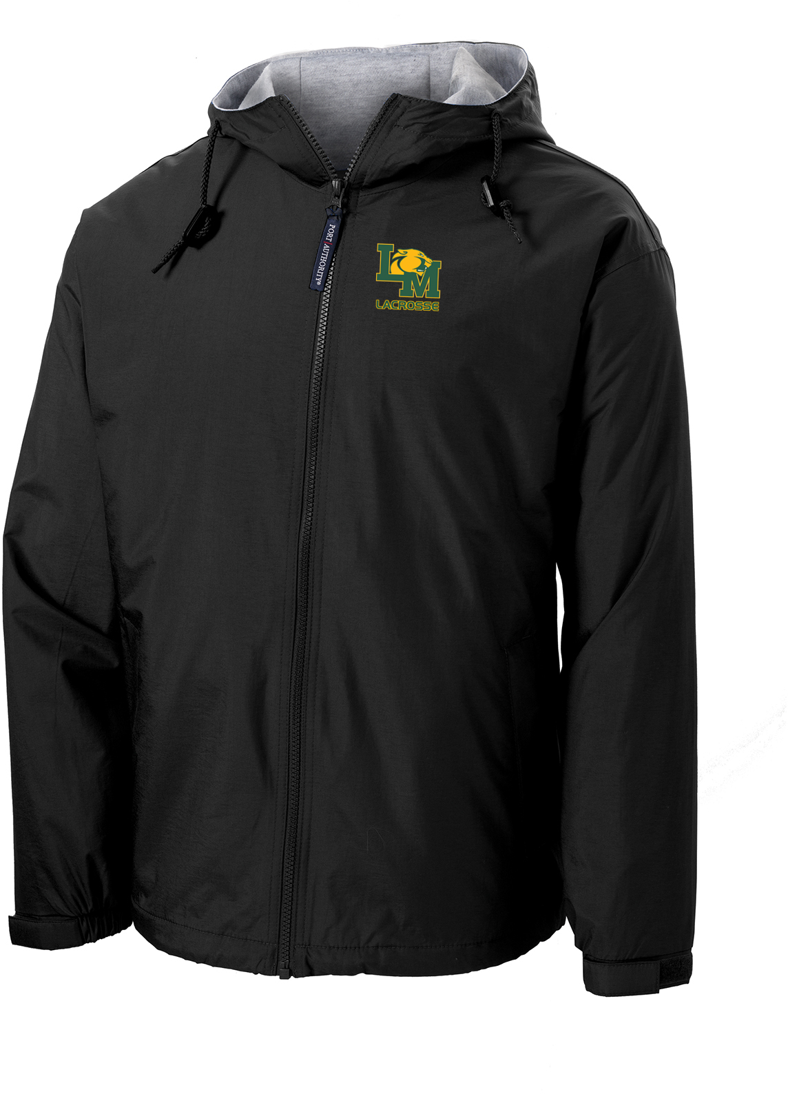 Little Miami Lacrosse Black Hooded Jacket