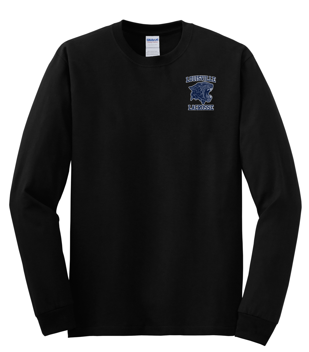 Louisville High School Lacrosse Cotton Long Sleeve Shirt