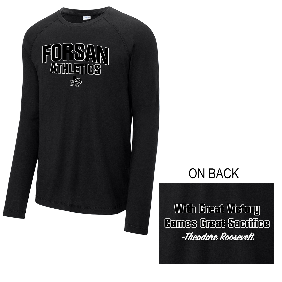 Forsan Athletics Long Sleeve Raglan CottonTouch