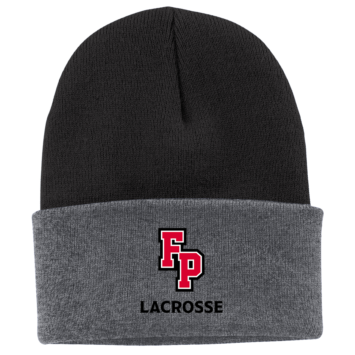 Floral Park Lacrosse Knit Beanie