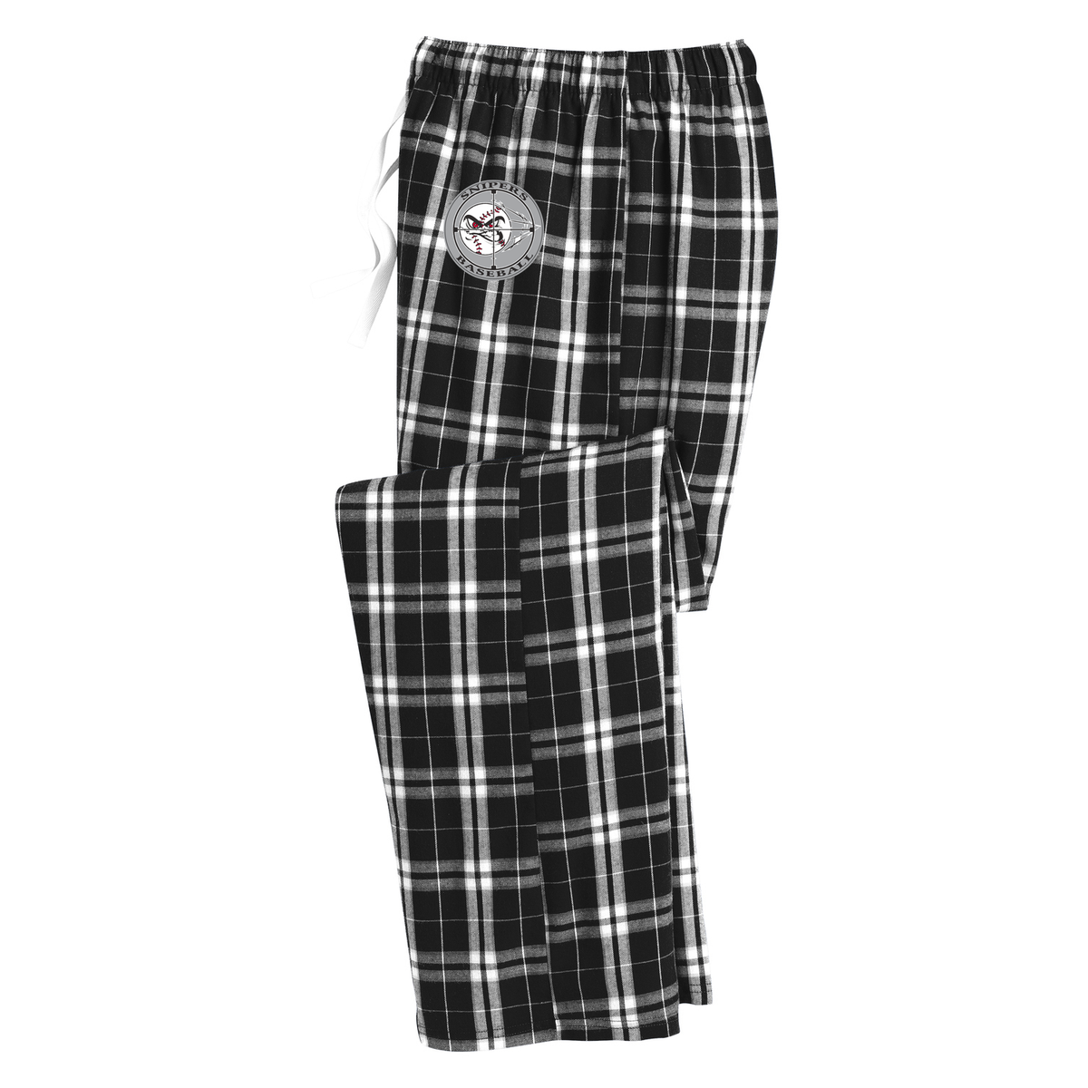 Snipers Baseball Plaid Pajama Pants
