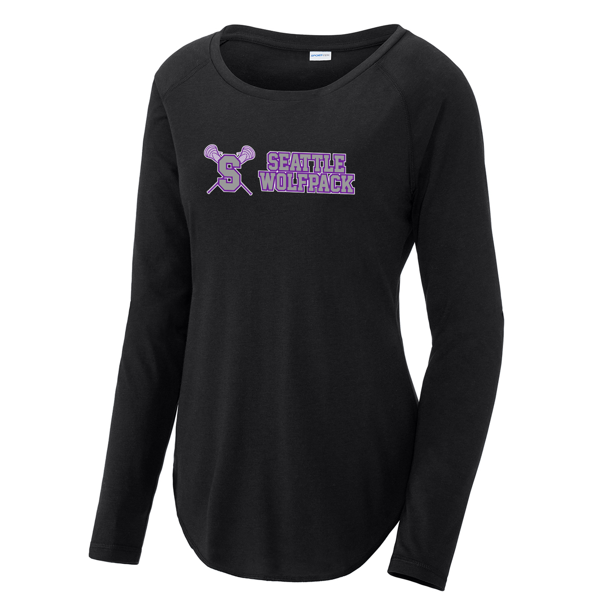 Seattle Wolfpack Women's Raglan Long Sleeve CottonTouch