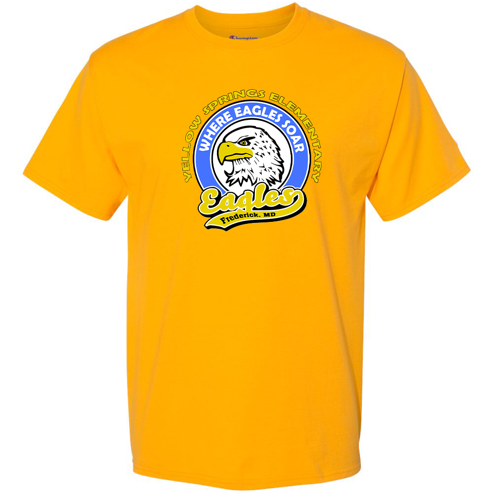 Yellow Springs Elementary School Champion Short Sleeve T-Shirt