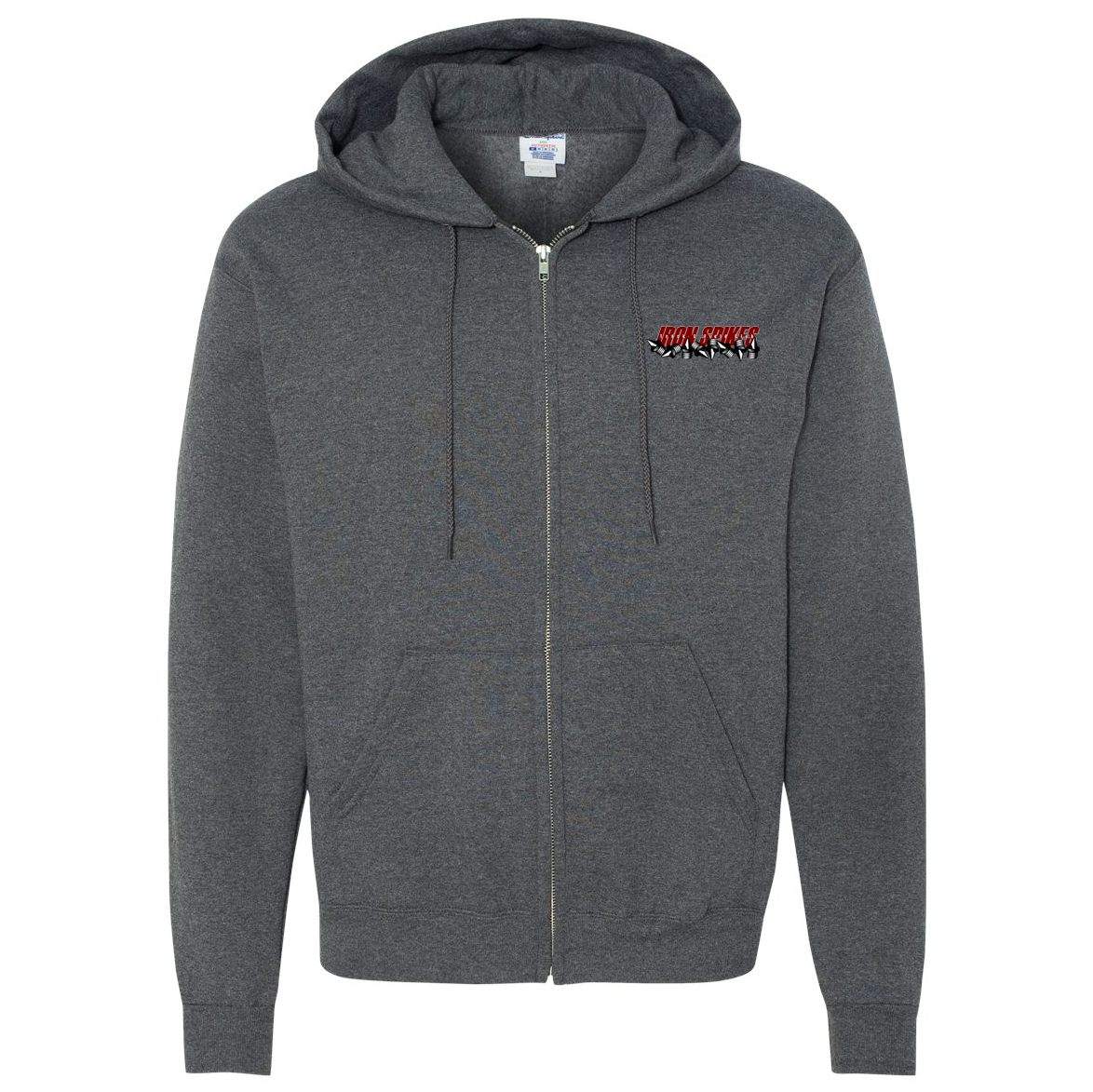 Iron Spikes Track & Field Champion Full Zip Sweatshirt