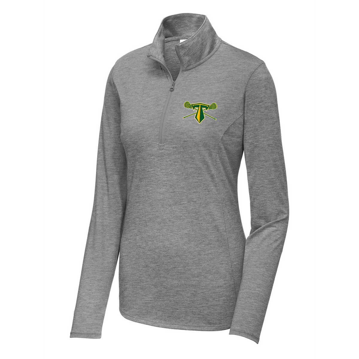 Lynbrook PAL Lacrosse Women's Tri-Blend Quarter Zip