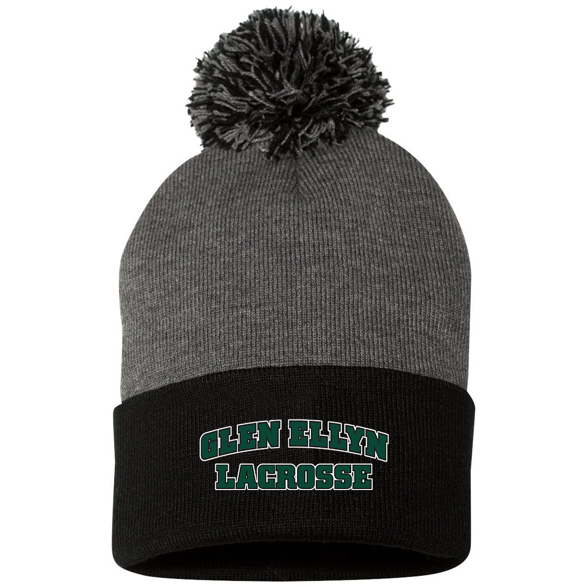 Glen Ellyn Bulldogs Lacrosse Sportsman Pom-Pom Beanie