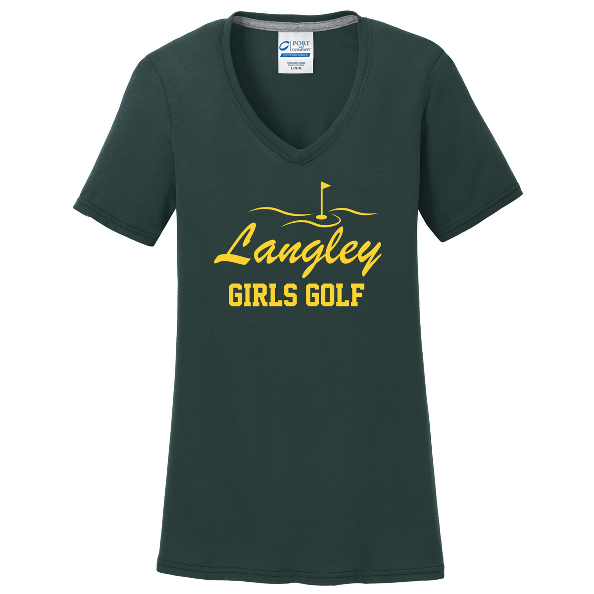 Langley Girls Golf Women's T-Shirt