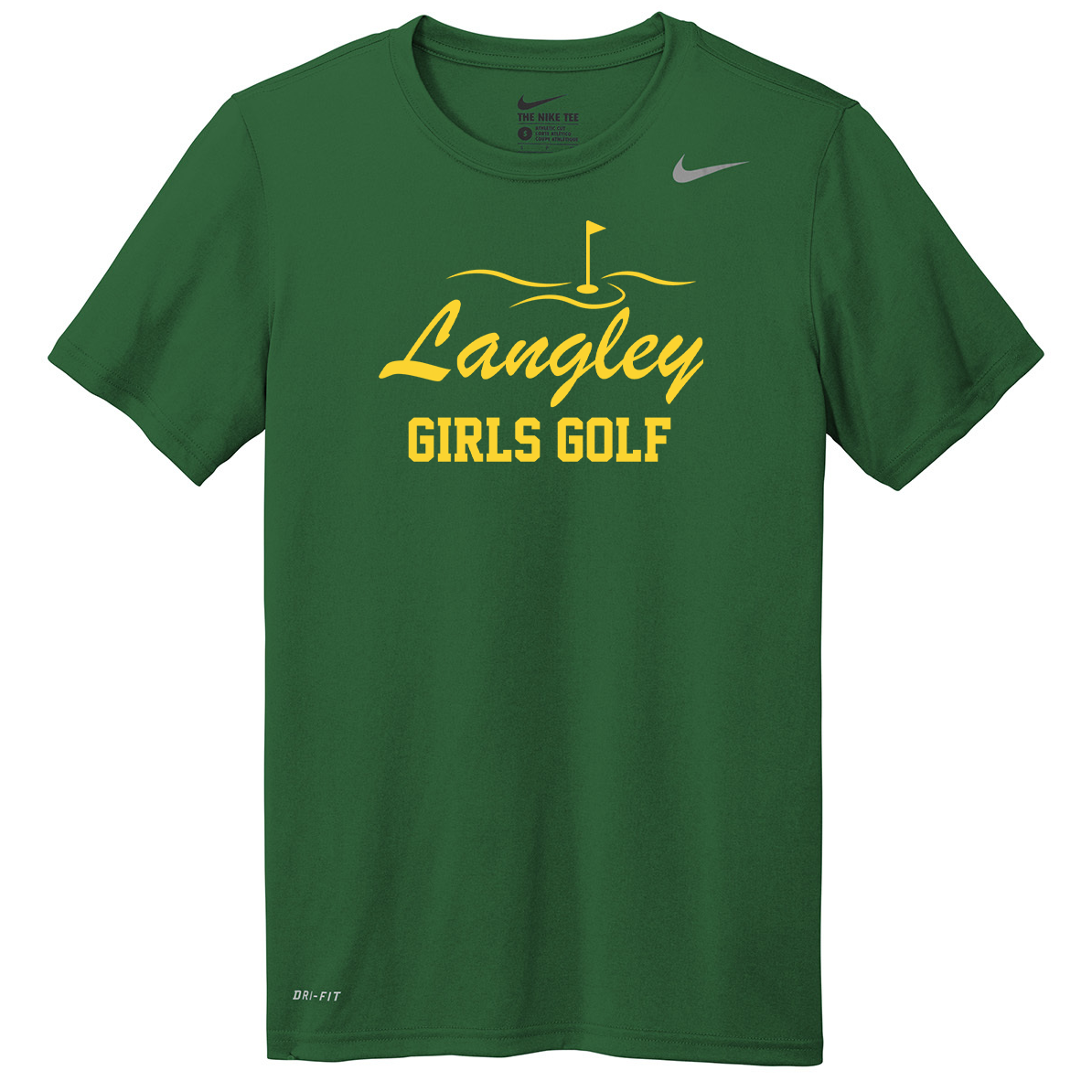 Langley Girls Golf Nike Legend Tee