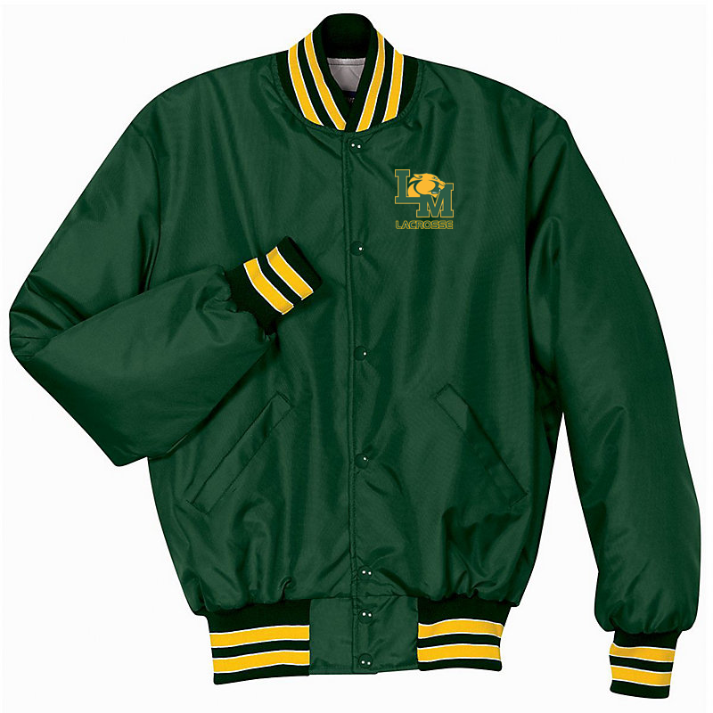 Little Miami Lacrosse Green/Gold/White Heritage Jacket