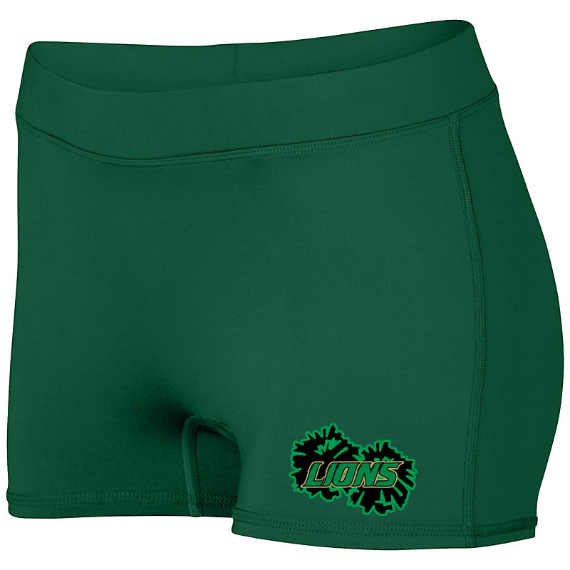 Lanierland Lions Cheer Women's Compression Shorts