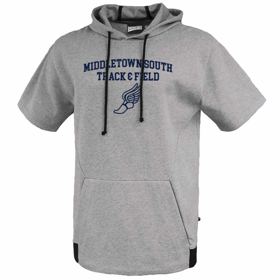 Middletown South Track & Field Short Sleeve Hoodie