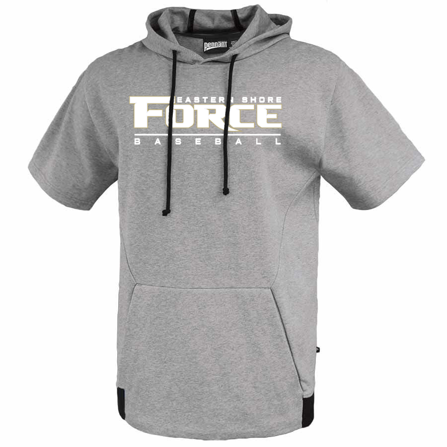 FORCE Baseball Short Sleeve Hoodie