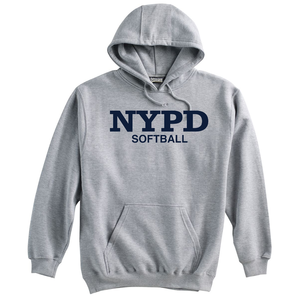 Nypd hoodie grey sales