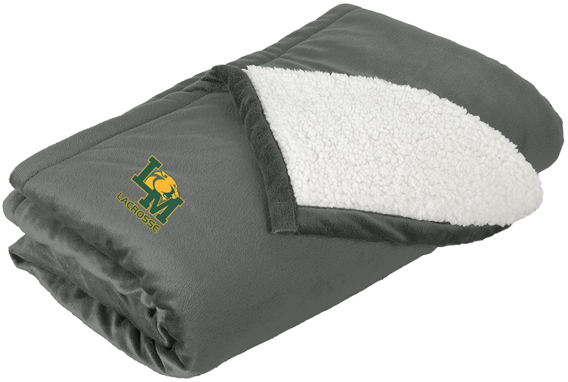 Little Miami Lacrosse Grey Blanket