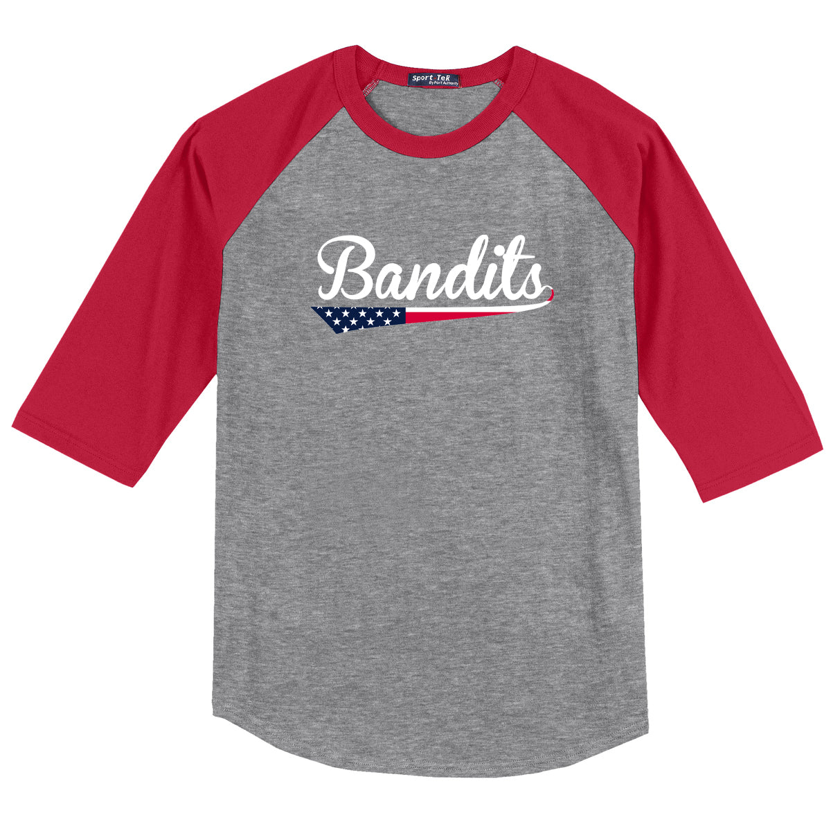 Bandits Baseball 3/4 Sleeve Baseball Shirt