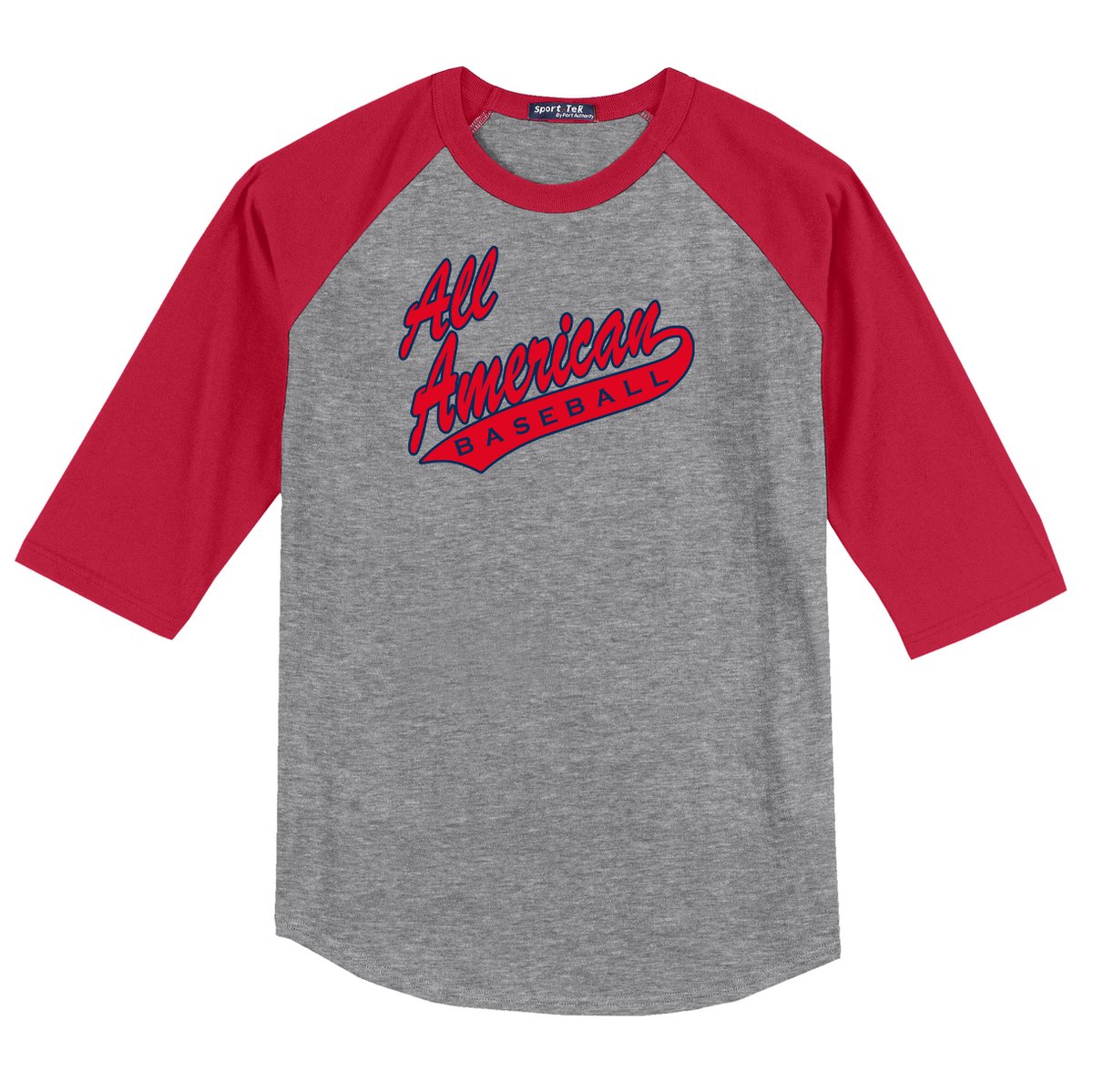 All American Baseball 3/4 Sleeve Baseball Shirt