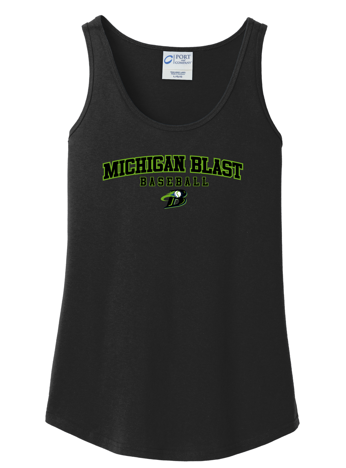 Michigan Blast Elite Baseball Women's Tank Top