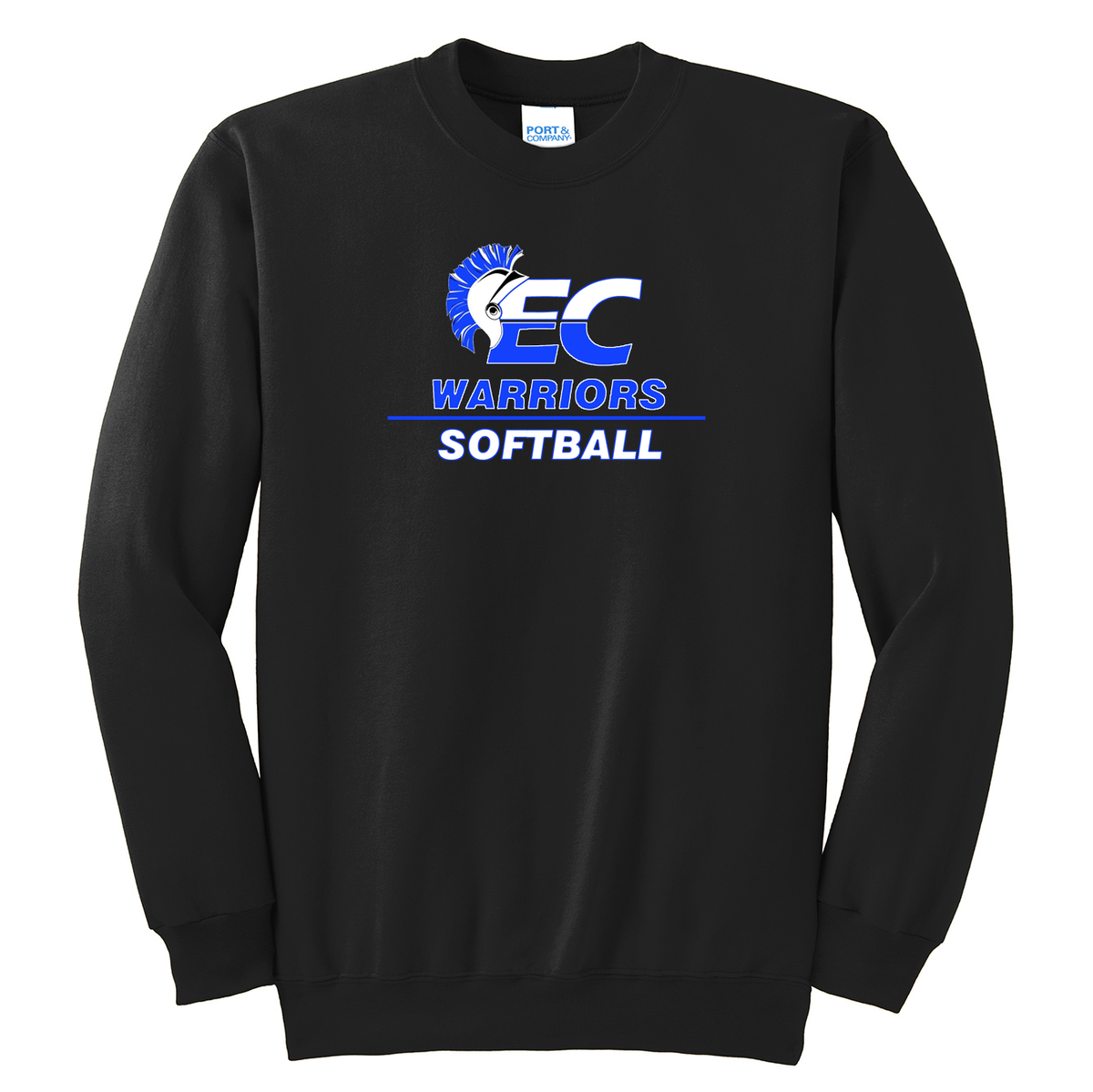 Warriors Softball Crew Neck Sweater