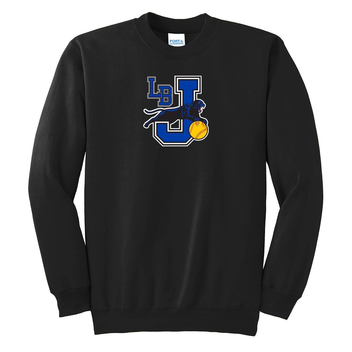 Long Beach Softball Crew Neck Sweater