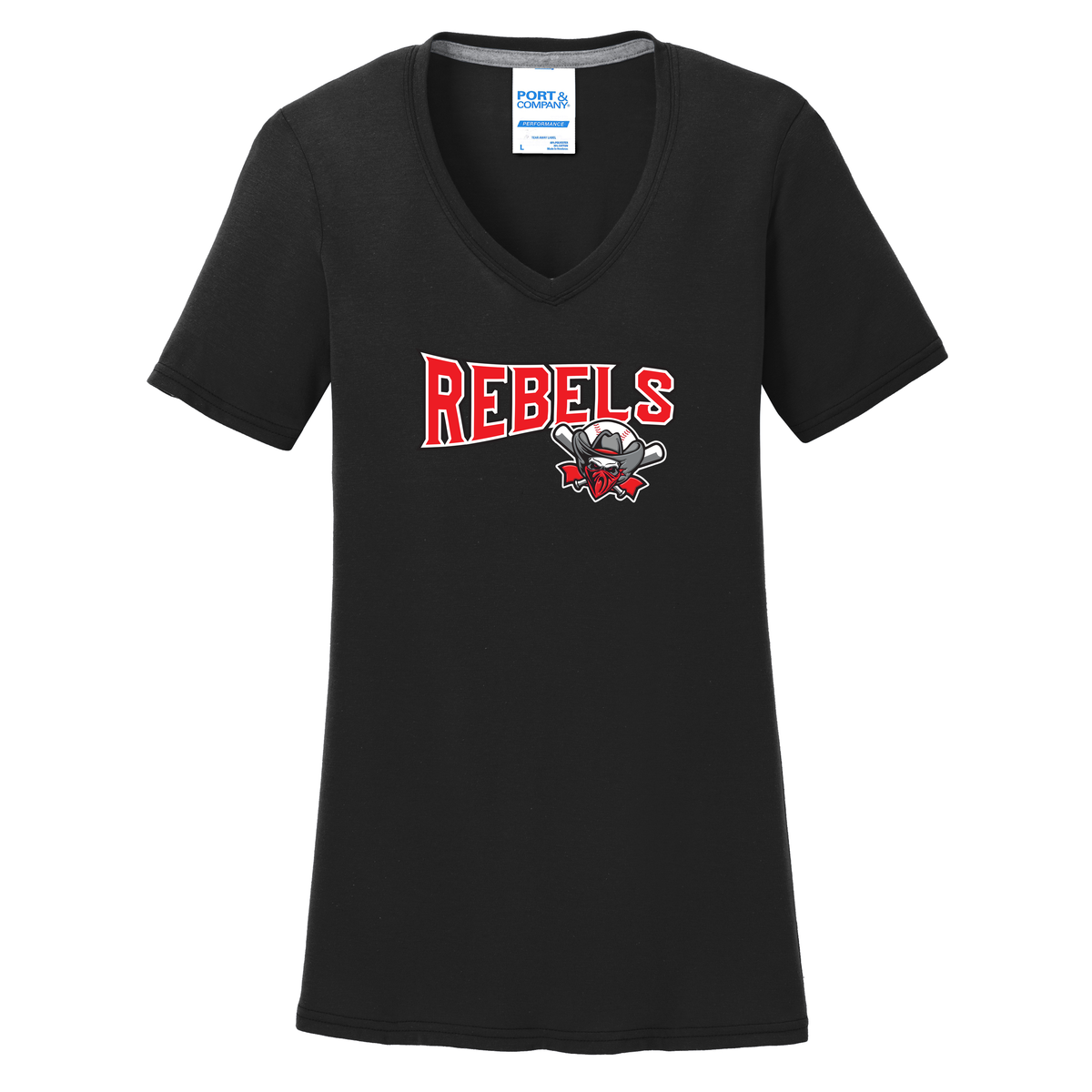 Rebels Baseball Women's T-Shirt