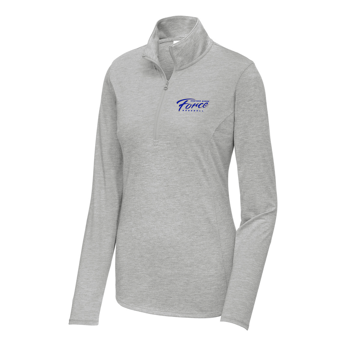 FORCE Baseball Women's Tri-Blend Quarter Zip