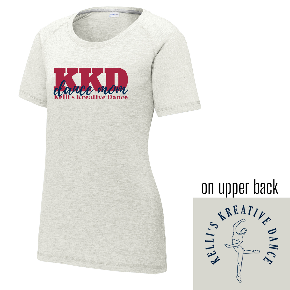 Kelli's Kreative Dance Mom Women's Raglan CottonTouch