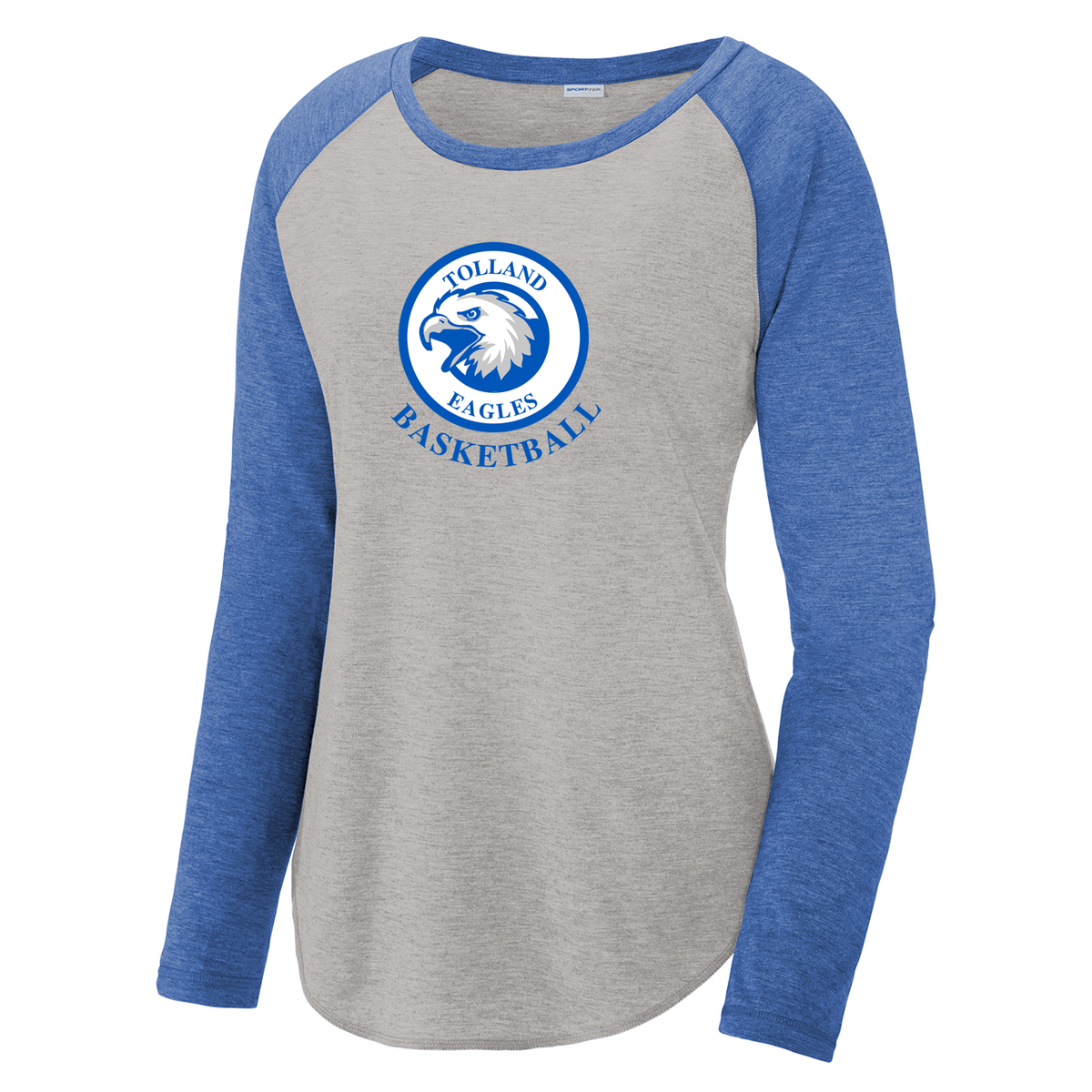 Tolland Travel Basketball Women's Raglan Long Sleeve CottonTouch