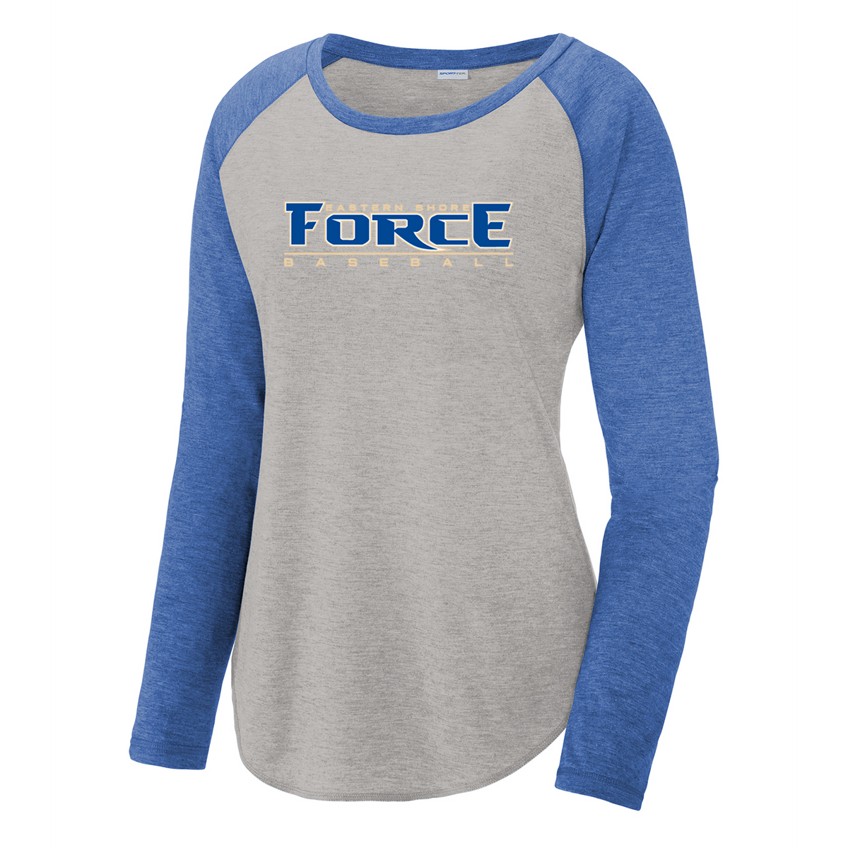 FORCE Baseball Women's Raglan Long Sleeve CottonTouch