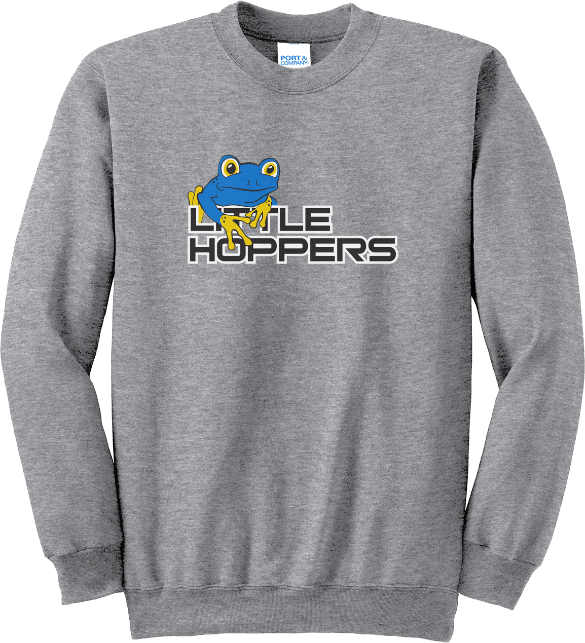 Little Hoppers Heather Grey Crew Neck
