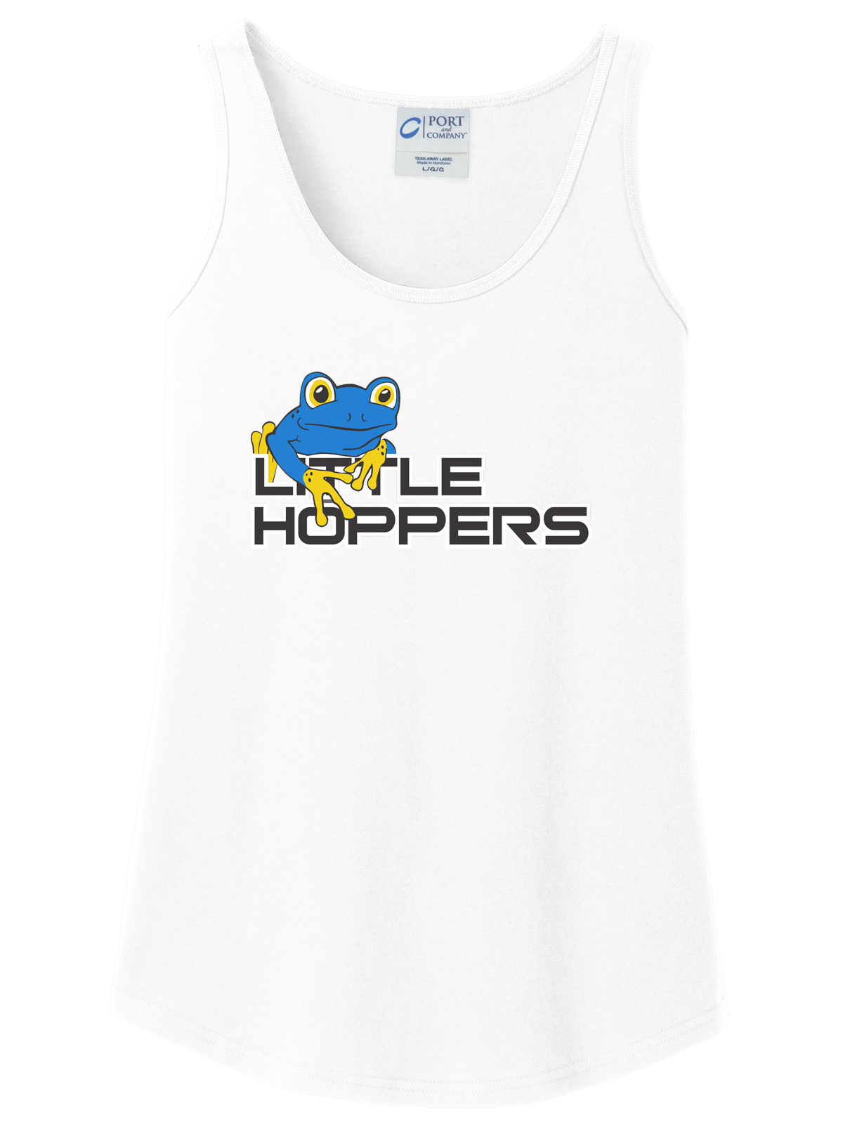 Little Hoppers Women's White Tank Top