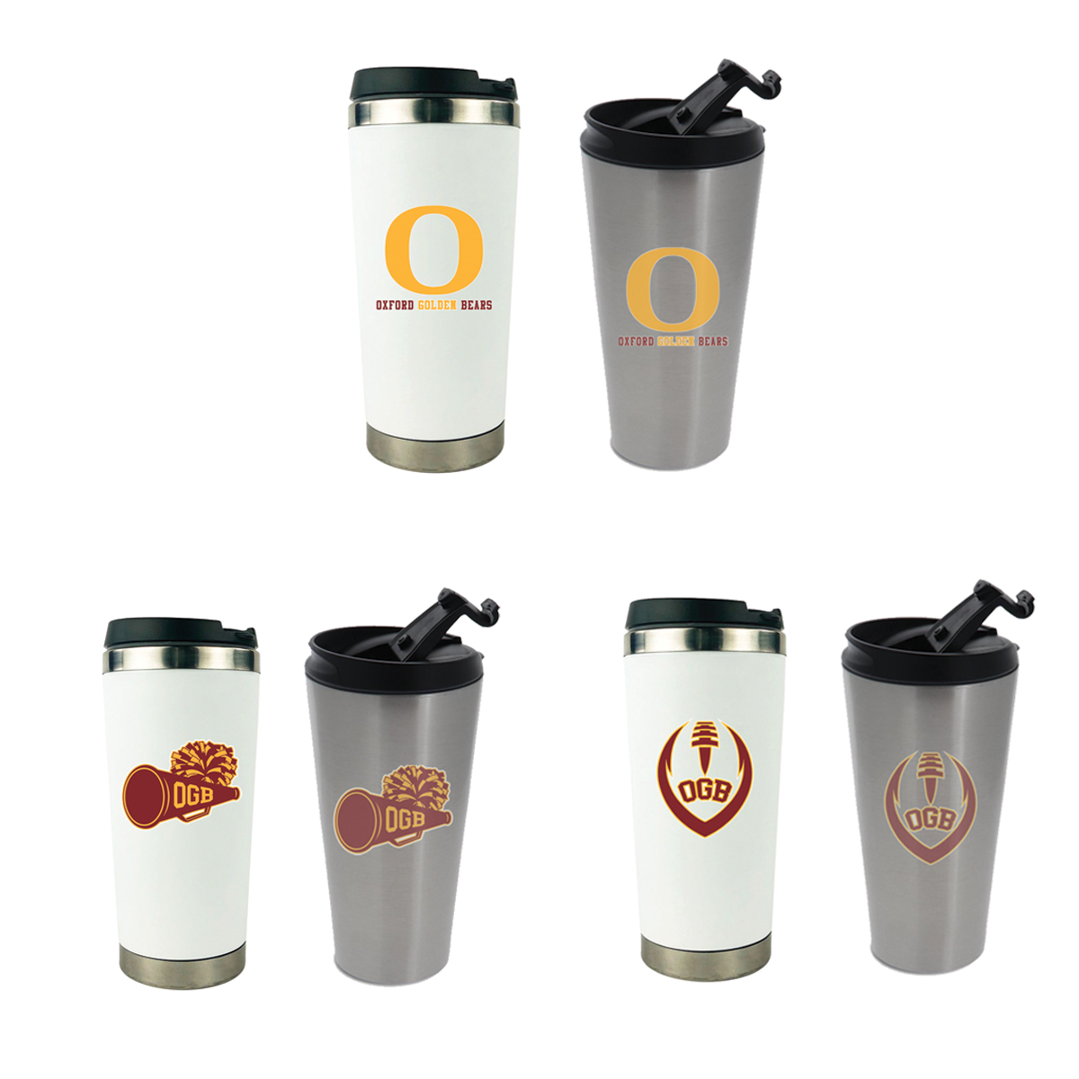 Oxford Golden Bears Sideline Tumbler