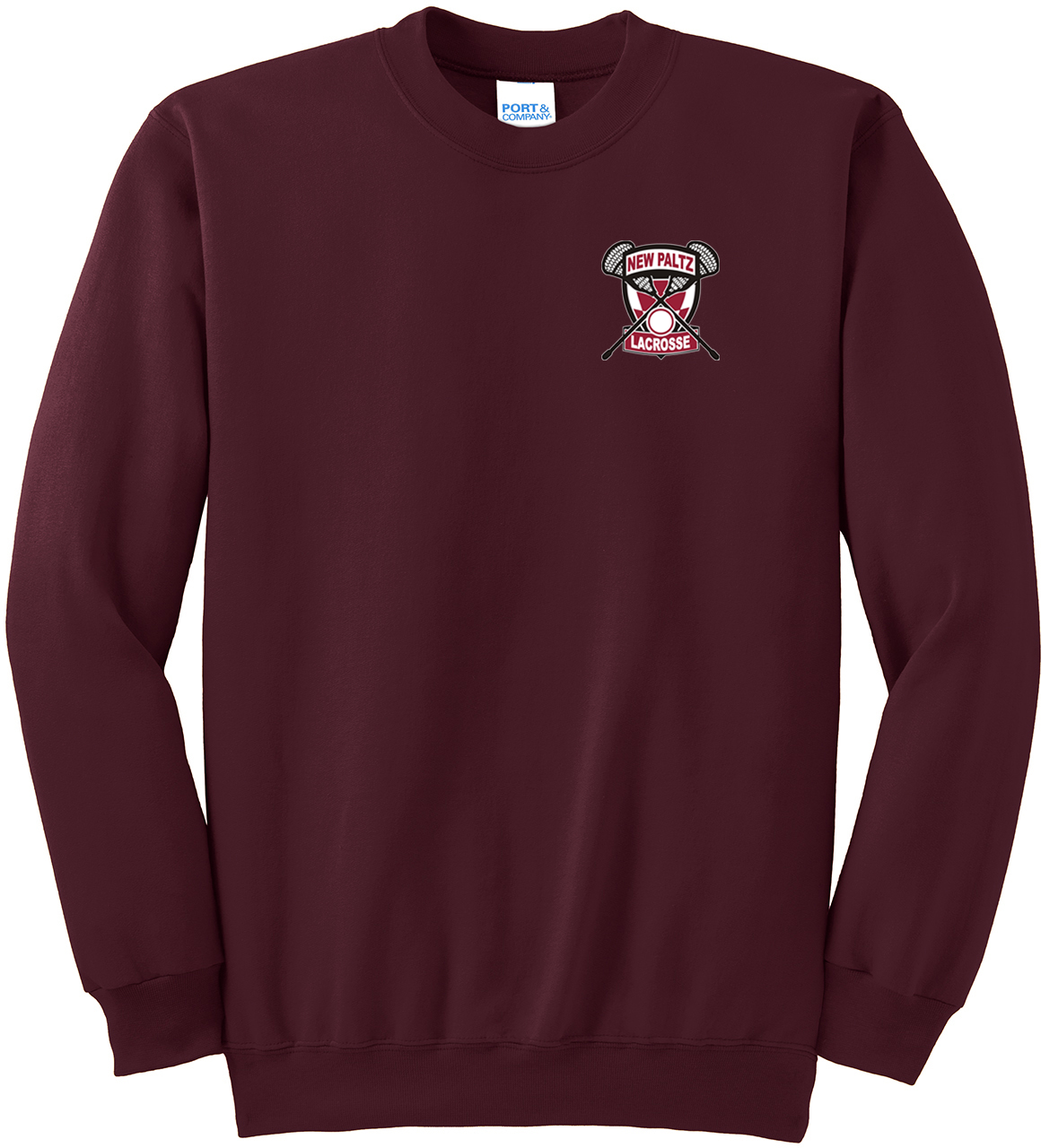 New Paltz Youth Lacrosse Crew Neck Sweater