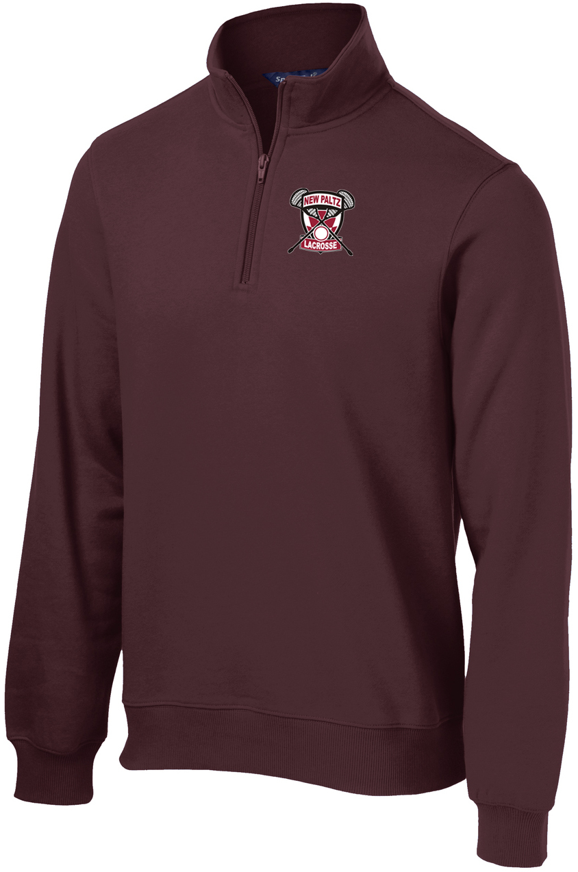 New Paltz Youth Lacrosse Mens 1/4 Zip Fleece