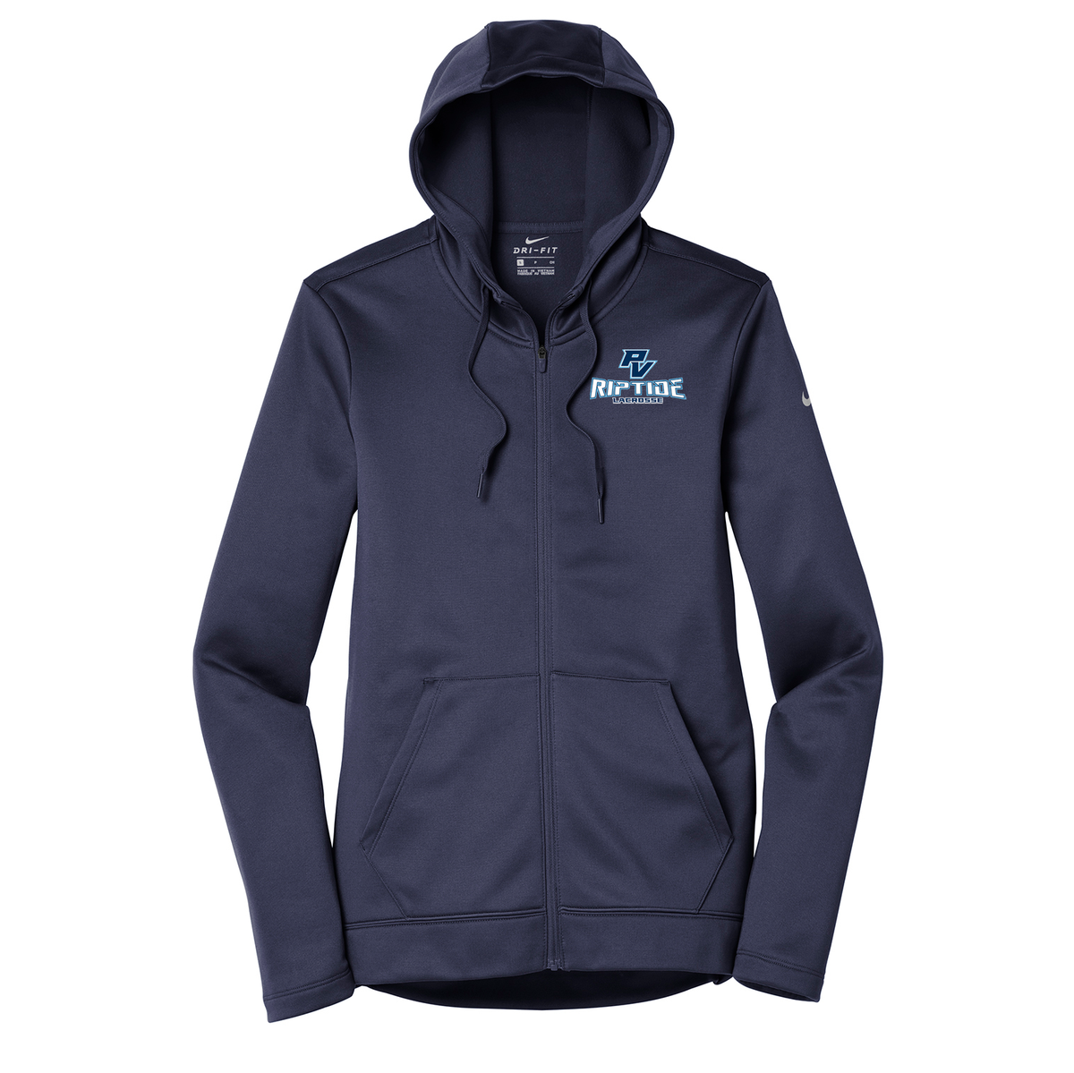 Ponte Vedra Riptide Lacrosse Nike Ladies Therma-FIT Full Zip Hoodie