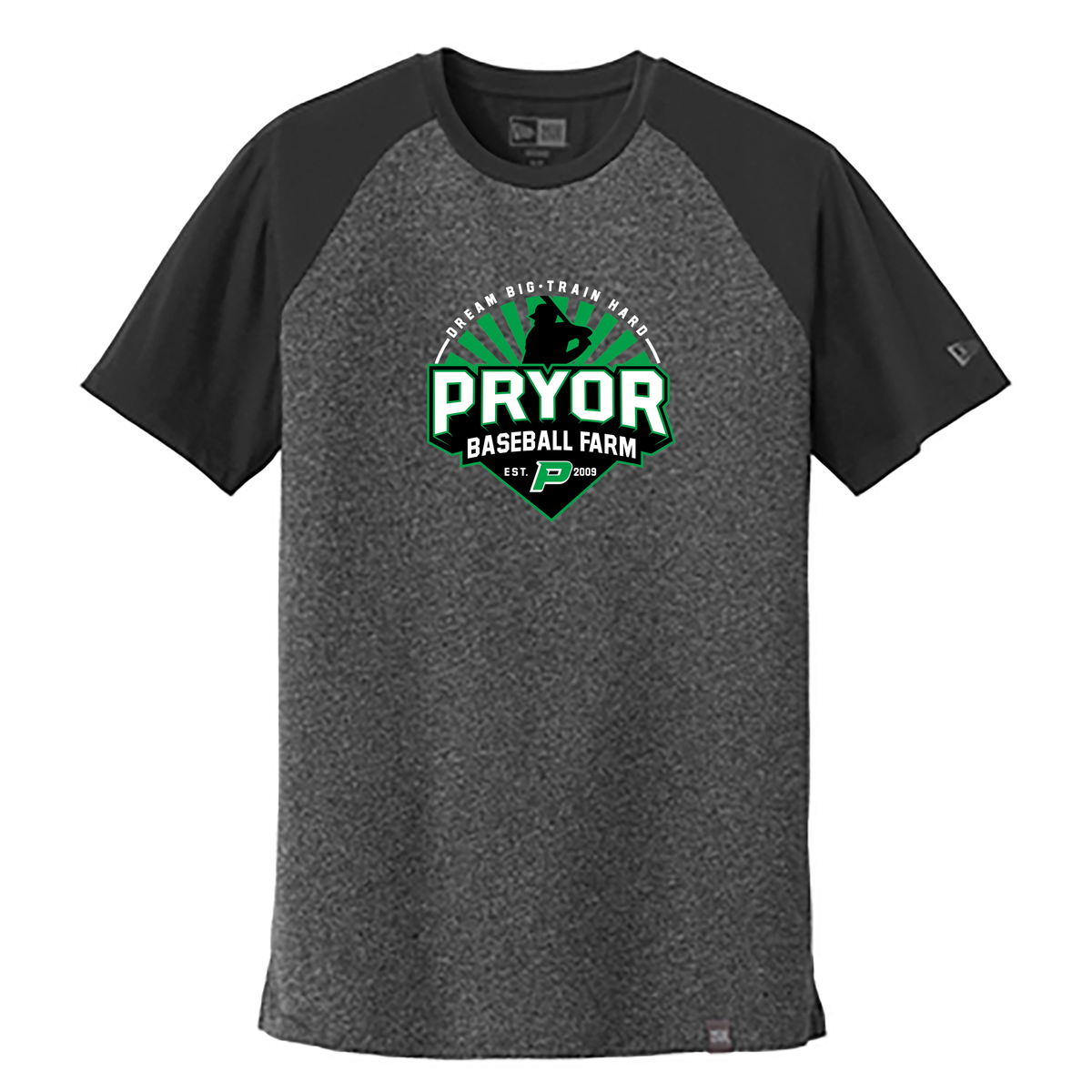 Pryor Baseball Farm New Era® Heritage Blend Tee
