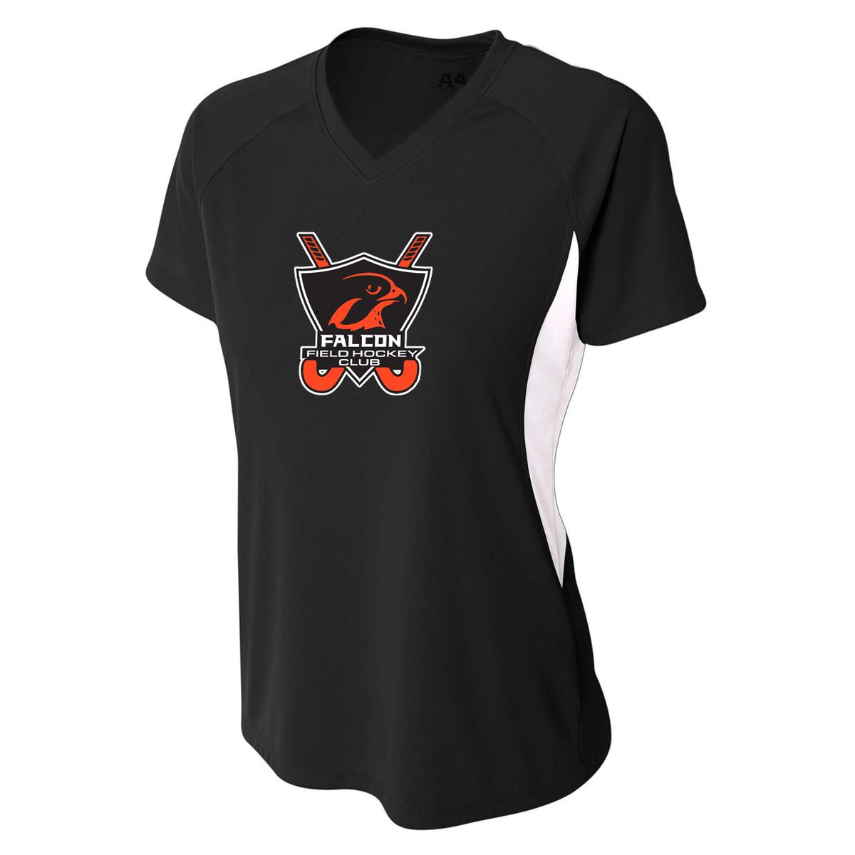 Falcon Field Hockey Club Women's Color Block Performance V-Neck