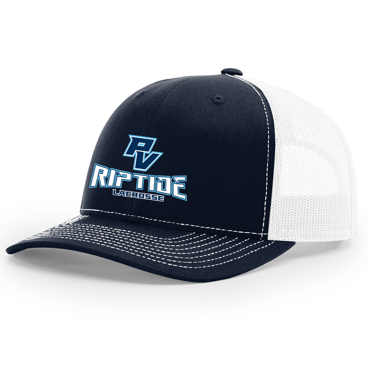 Ponte Vedra Riptide Lacrosse Richardson Snapback Trucker Cap