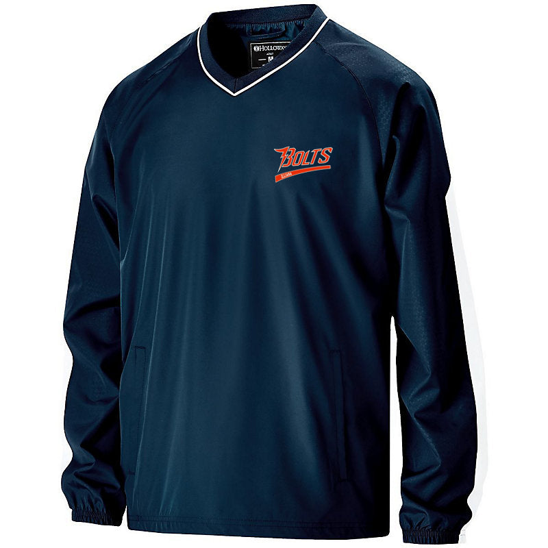 Illiana Thunderbolts Navy/White Warmup Pullover